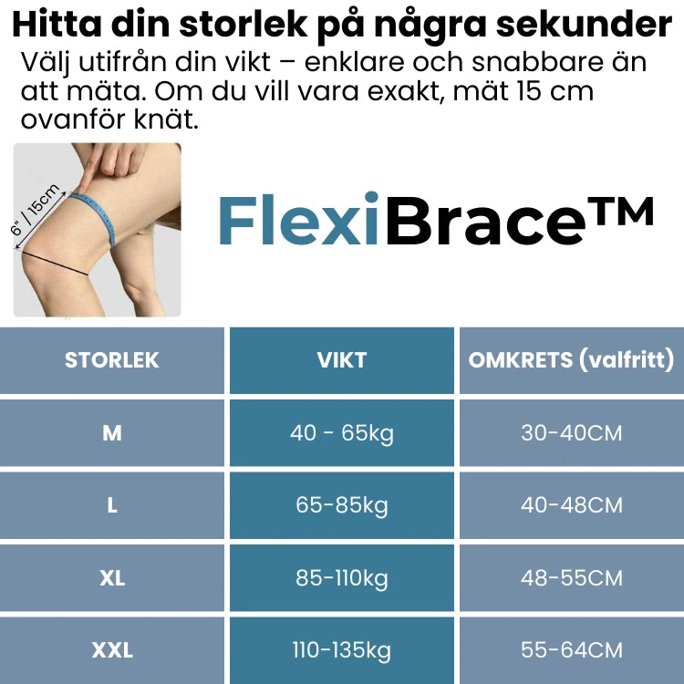 FlexiBrace™ - Smärtfri Rörelse & Stabilitet