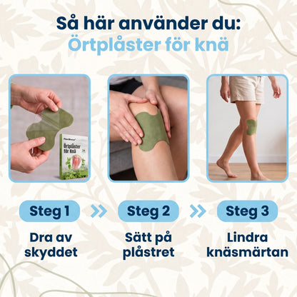 24 Naturliga knäsmärtlindrande plåster